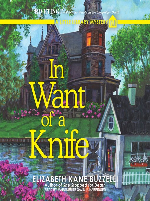 Title details for In Want of a Knife by Elizabeth Kane Buzzelli - Available